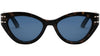 DiorSignature B7I Havana Cat Eye Sunglasses