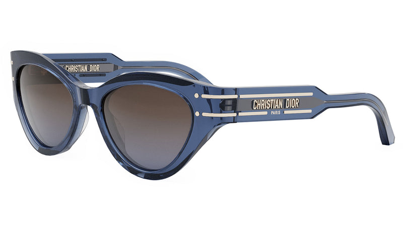 DiorSignature B7I Blue Cat Eye Sunglasses