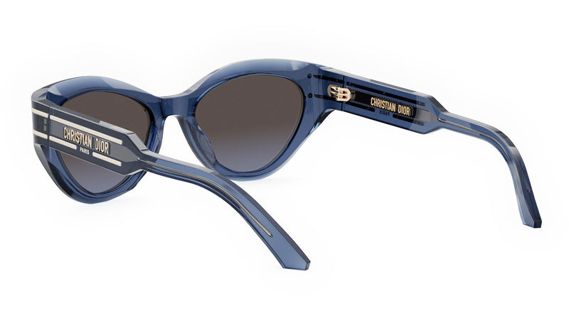 DiorSignature B7I Blue Cat Eye Sunglasses