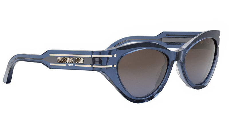 DiorSignature B7I Blue Cat Eye Sunglasses