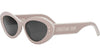 DiorPacific B1U Pink Butterfly Sunglasses