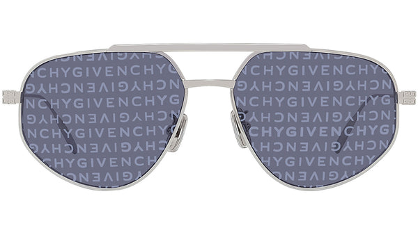 GV Speed Silver Geometric Sunglasses