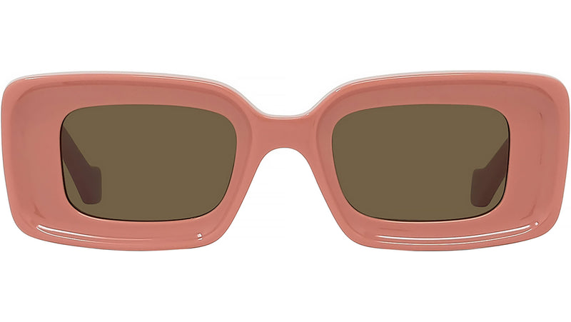 Anagram Pink Rectangular Sunglasses