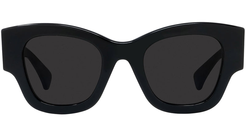 1970 Black Square Sunglasses