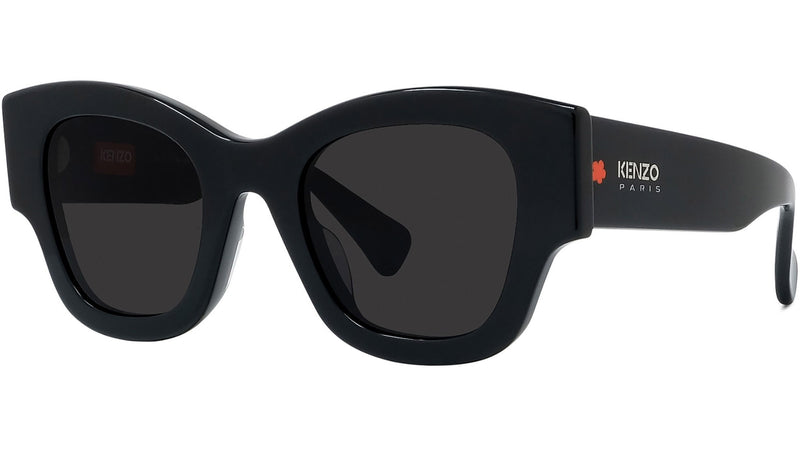 1970 Black Square Sunglasses