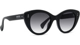 Boke Flower Black Cat eye Sunglasses