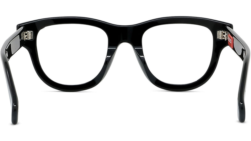 1970 Black Geometric Eyeglasses