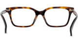 Boke Flower Havana Rectangular Eyeglasses