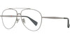 Boke Flower Silver Pilot Eyeglasses