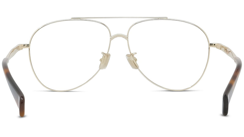 Boke Flower Yellow Pilot Eyeglasses