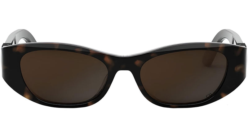 30Montaigne S9U Havana Oval Sunglasses