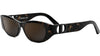 30Montaigne S9U Havana Oval Sunglasses