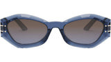 DiorSignature B1U Blue Butterfly Sunglasses