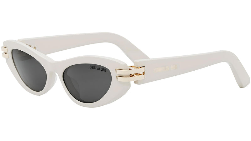 CDior B1U White Cat Eye Sunglasses