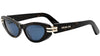 CDior B1U Havana Cat Eye Sunglasses