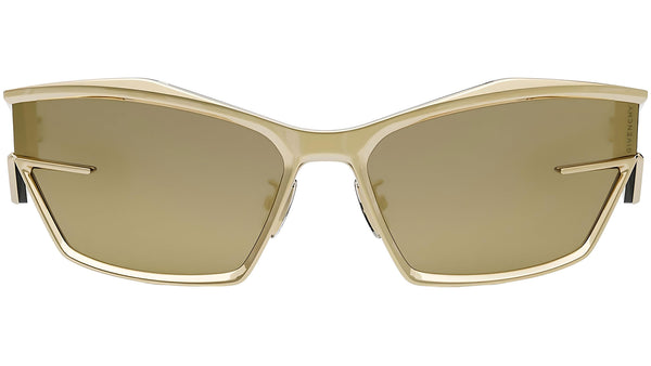 Giv Cut CL Gold Geometric Sunglasses