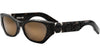 Lady 95.22 B1I Brown Butterfly Sunglasses