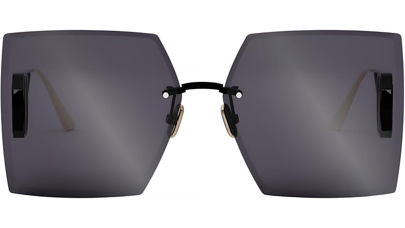 30Montaigne S7U Black Geometric Sunglasses