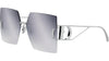 30Montaigne S7U Silver Geometric Sunglasses