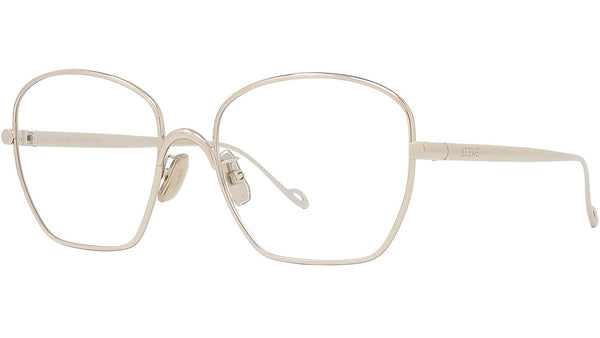 Slim Yellow Geometric Eyeglasses