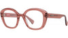 1970 Rose Geometric Eyeglasses