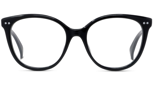 Boke Flower Black Butterfly Eyeglasses