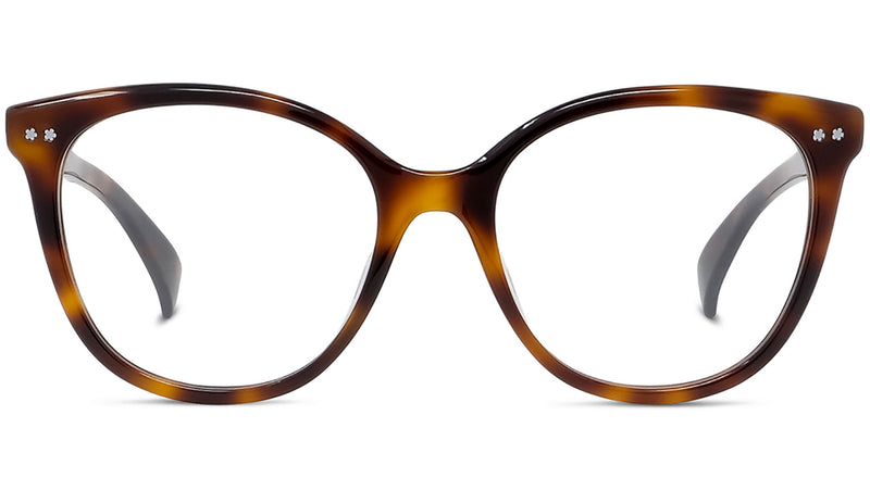 Boke Flower Havana Butterfly Eyeglasses