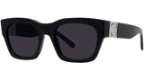 4G Black Square Sunglasses