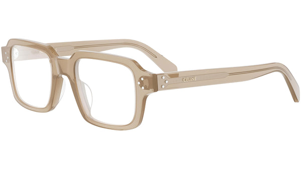 CELINE 3 Dots Pink Rectangular Eyeglasses