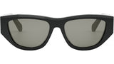 CELINE Monochroms Shiny Black Cat Eye Sunglasses