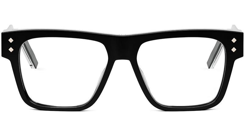 CD DiamondO S6I Black Square Eyeglasses