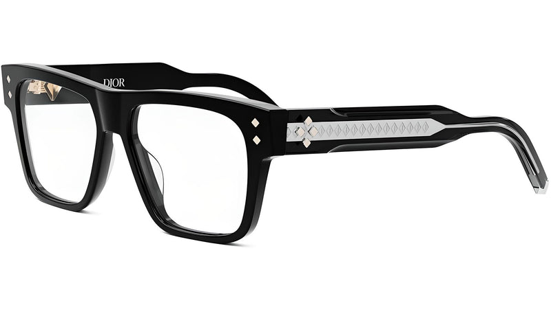 CD DiamondO S6I Black Square Eyeglasses