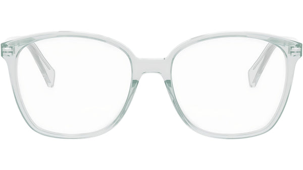 CELINE Thin Green Geometric Eyeglasses