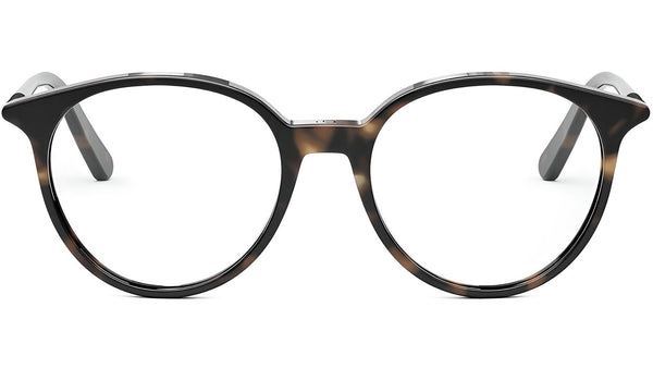 Mini CD O R5I Havana Round Eyeglasses