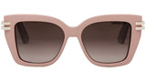 CDior S1I Pink Square Sunglasses