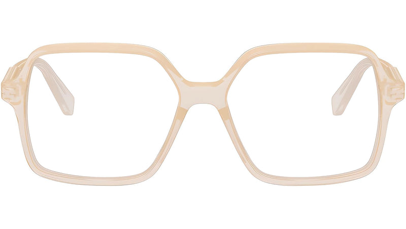 CELINE Thin Orange Geometric Eyeglasses