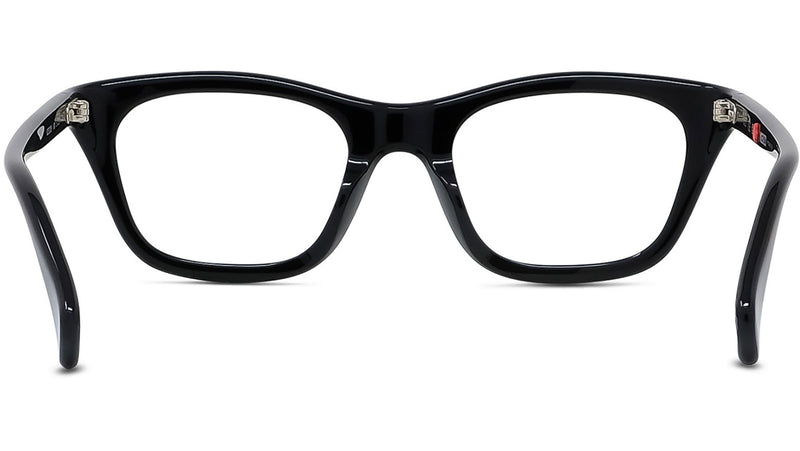 Boke Flower Black Geometric Eyeglasses