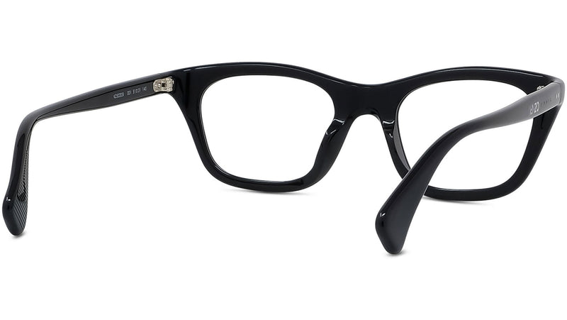 Boke Flower Black Geometric Eyeglasses