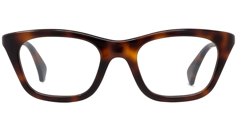 Boke Flower Havana Geometric Eyeglasses