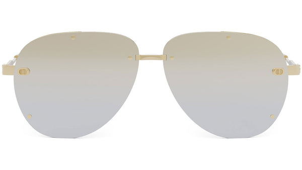 NeoDior A1U Yellow Pilot Sunglasses