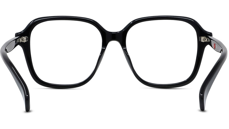 Boke Flower Black Square Eyeglasses