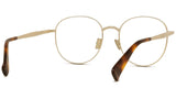 Boke Flower Yellow Round Eyeglasses