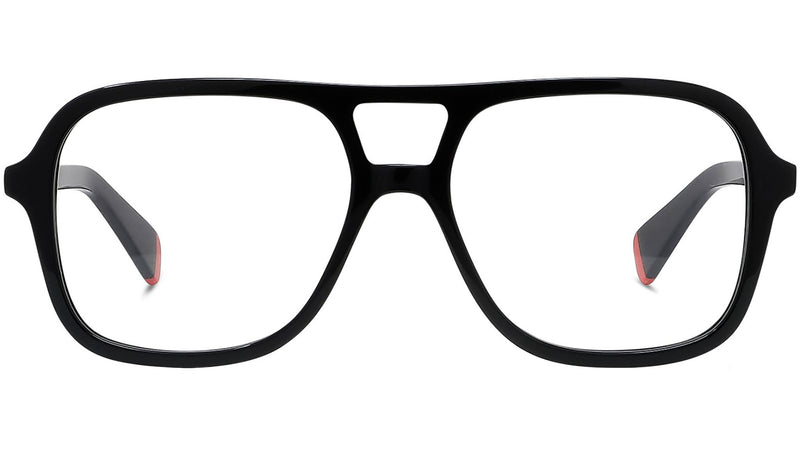 AKA Black Rectangular Eyeglasses