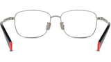 AKA Silver Rectangular Eyeglasses