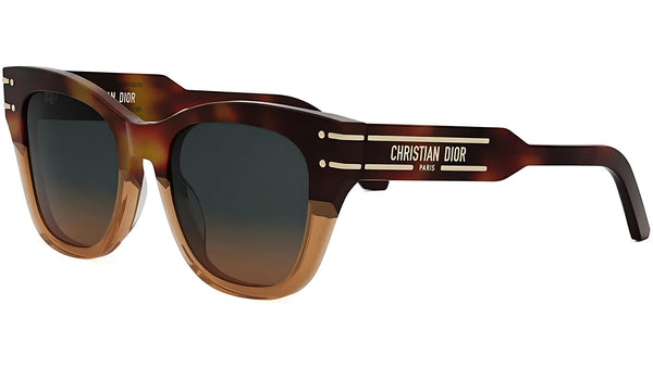 DiorSignature B4I Havana Butterfly Sunglasses