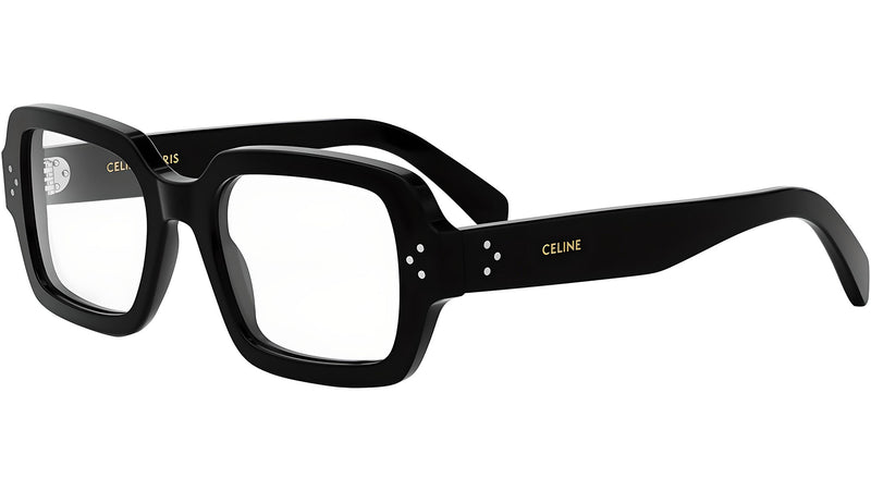 CELINE 3 Dots Black Rectangular Eyeglasses