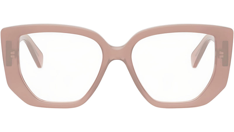 Triomphe Opaline Peach Butterfly Eyeglasses