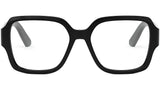 30MontaigneO S3I Black Butterfly Eyeglasses