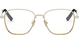 CD DiamondO S7U Yellow Geometric Eyeglasses