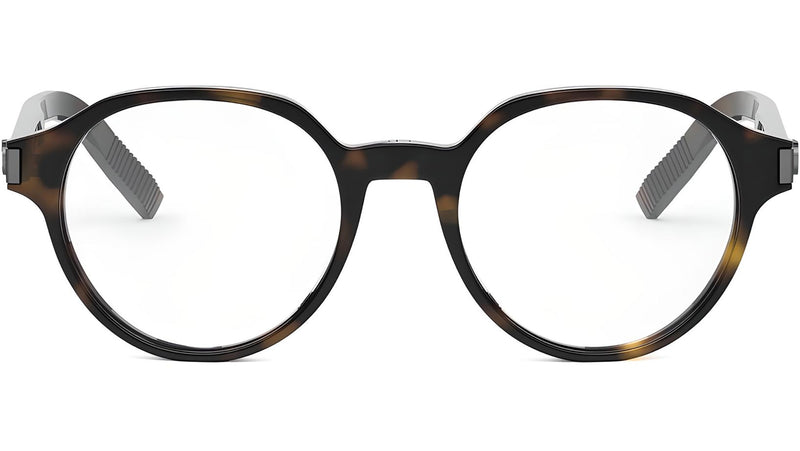 CD IconO R1I Havana Geometric Eyeglasses